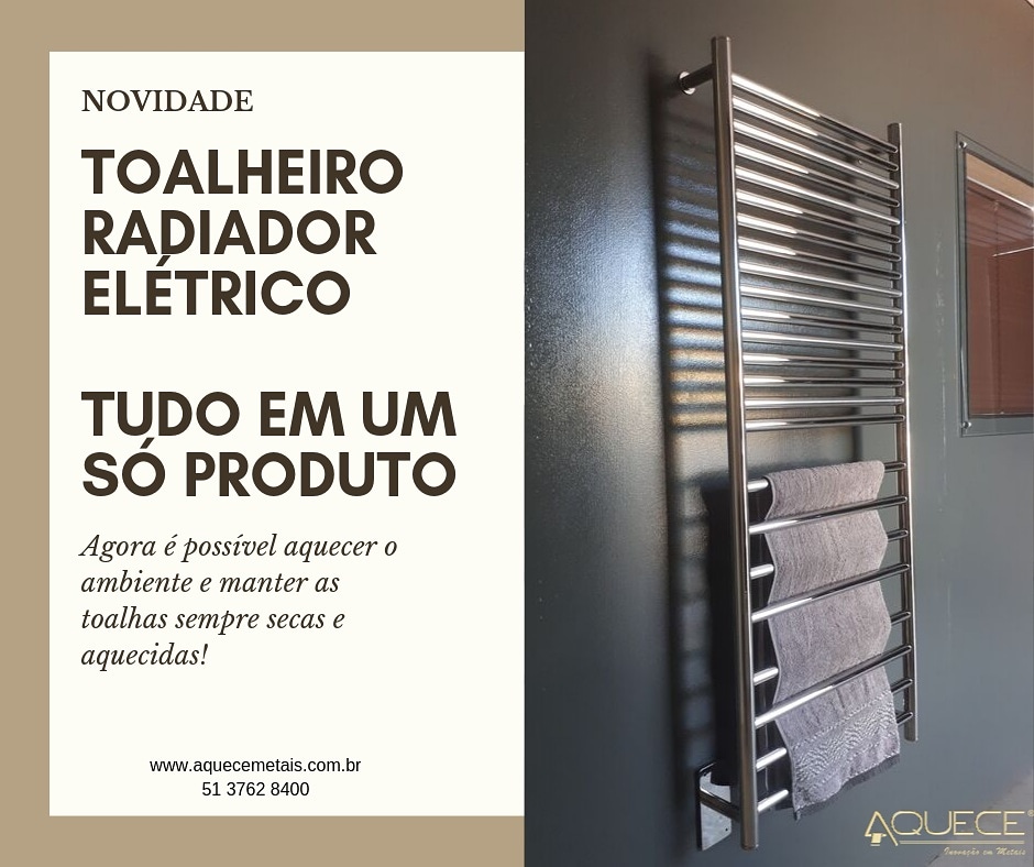 Toalheiro Radiador Elétrico